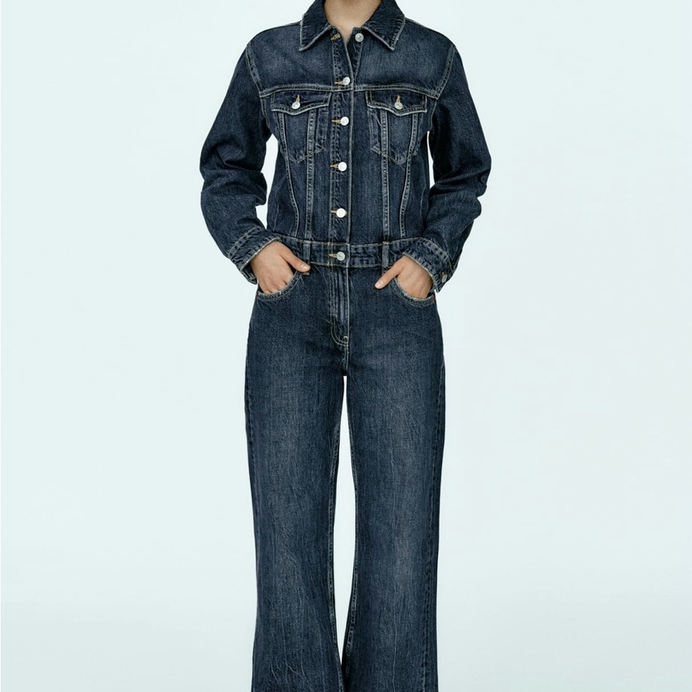 Denim jumpsuit